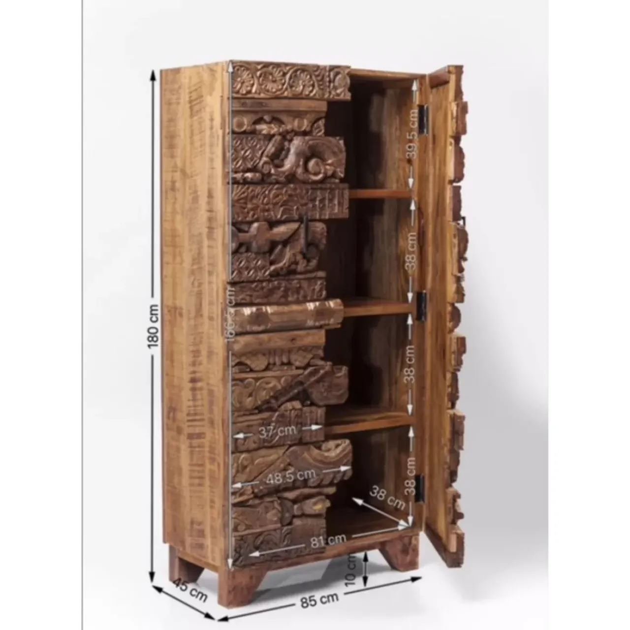 Regale|KARE Design Schrank Shanti Surprise Puzzle Nature 2Trg.
