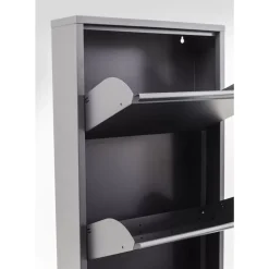 Kleinmöbel & Sonstiges|KARE Design Schuhkipper Caruso 5-Er Anthrazit (Mo)