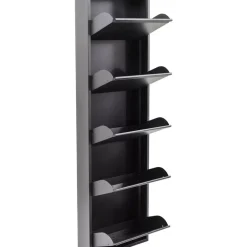 Kleinmöbel & Sonstiges|KARE Design Schuhkipper Caruso 5-Er Anthrazit (Mo)
