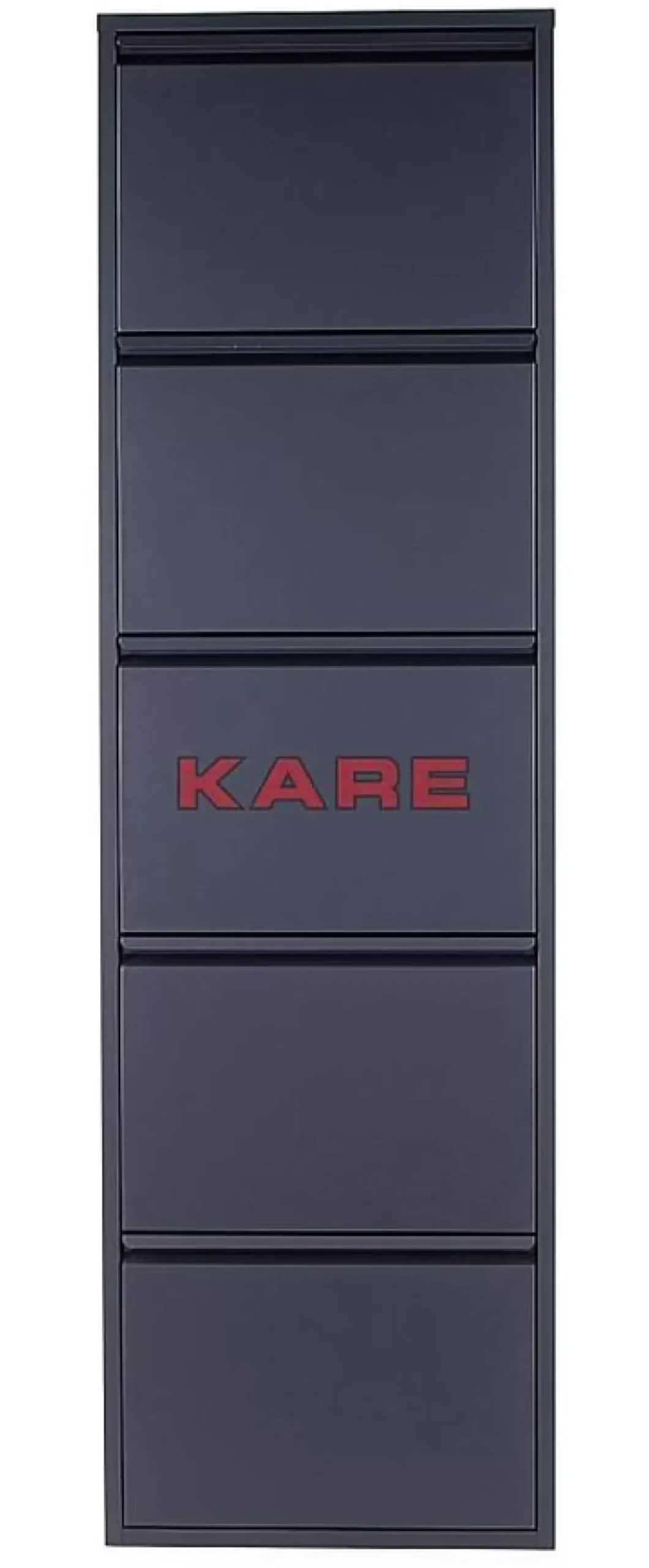 Kleinmöbel & Sonstiges|KARE Design Schuhkipper Caruso 5-Er Anthrazit