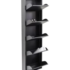 Kleinmöbel & Sonstiges|KARE Design Schuhkipper Caruso 5-Er Anthrazit