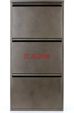 Kleinmöbel & Sonstiges|KARE Design Schuhkipper Caruso 3-Er Bronze