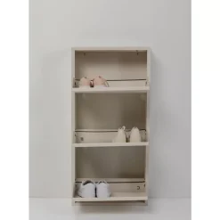 Kleinmöbel & Sonstiges|KARE Design Schuhkipper Caruso 3-Er Creme