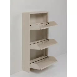 Kleinmöbel & Sonstiges|KARE Design Schuhkipper Caruso 3-Er Creme