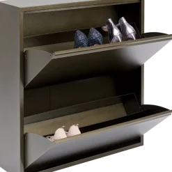 Kleinmöbel & Sonstiges|KARE Design Schuhkipper Caruso 2-Er Doppel Bronze