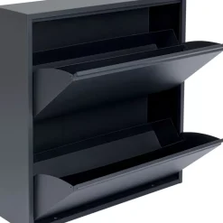 Kleinmöbel & Sonstiges|KARE Design Schuhkipper Caruso 2-Er Doppel Anthrazit