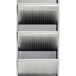 Kleinmöbel & Sonstiges|KARE Design Schuhkipper Caruso 3-Er Silber/Geflext