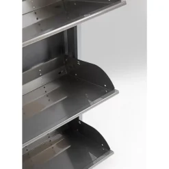 Kleinmöbel & Sonstiges|KARE Design Schuhkipper Caruso 5-Er Silber/Geflext
