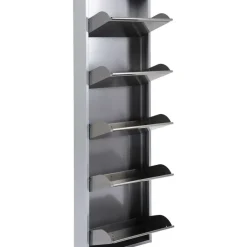 Kleinmöbel & Sonstiges|KARE Design Schuhkipper Caruso 5-Er Silber/Geflext