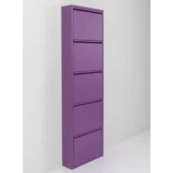 Kleinmöbel & Sonstiges|KARE Design Schuhkipper Caruso 5-Er Violet