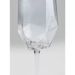 Geschirr & Tischaccessoires|KARE Design Sektglas Diamond Gold Rim