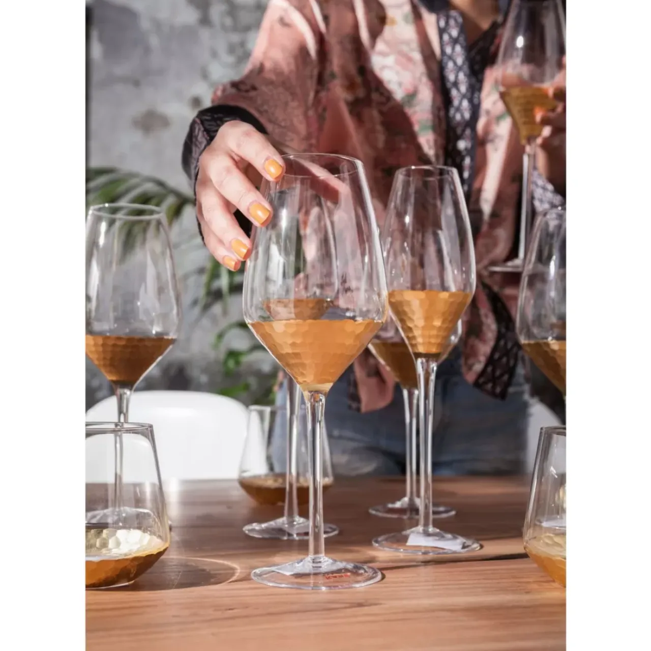 Geschirr & Tischaccessoires|KARE Design Sektglas Gobi