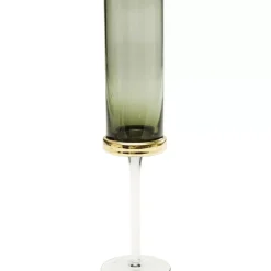 Geschirr & Tischaccessoires|KARE Design Sektglas Innocent Smoke