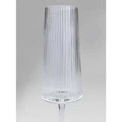 Geschirr & Tischaccessoires|KARE Design Sektglas Riffle