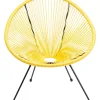 Outdoormöbel|KARE Design Sessel Acapulco Gelb