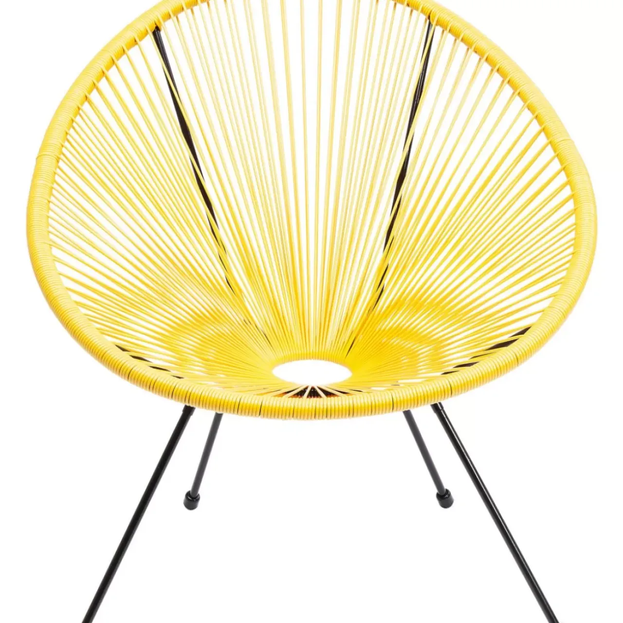 Outdoormöbel|KARE Design Sessel Acapulco Gelb