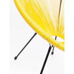 Outdoormöbel|KARE Design Sessel Acapulco Gelb