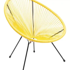 Outdoormöbel|KARE Design Sessel Acapulco Gelb