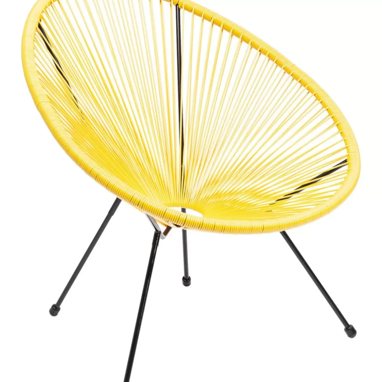 Outdoormöbel|KARE Design Sessel Acapulco Gelb