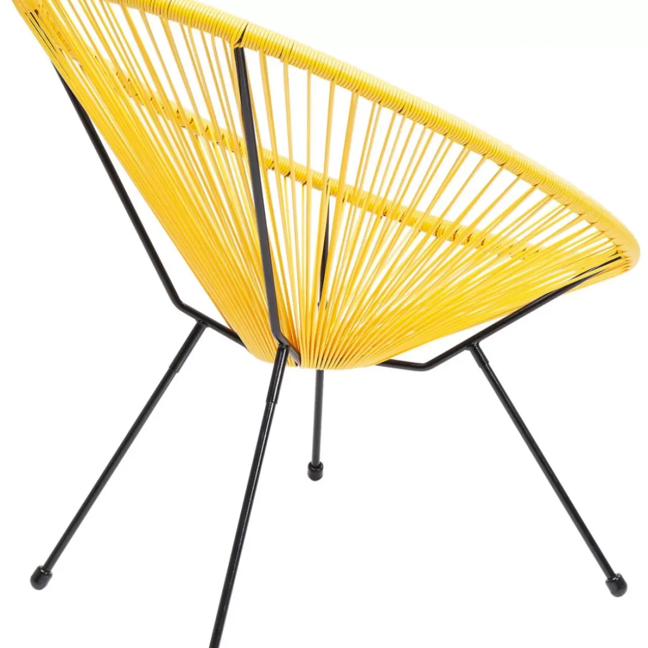 Outdoormöbel|KARE Design Sessel Acapulco Gelb