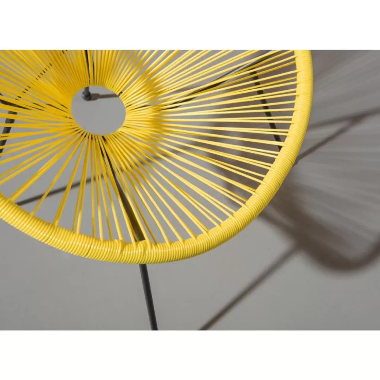Outdoormöbel|KARE Design Sessel Acapulco Gelb