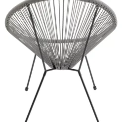 Outdoormöbel|KARE Design Sessel Acapulco Grau