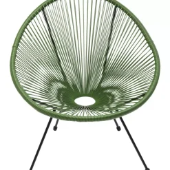 Outdoormöbel|KARE Design Sessel Acapulco Grun