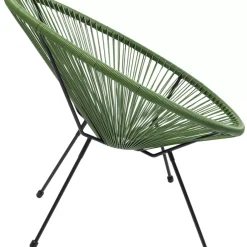 Outdoormöbel|KARE Design Sessel Acapulco Grun