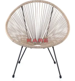 Outdoormöbel|KARE Design Sessel Acapulco Natur