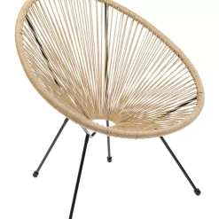 Outdoormöbel|KARE Design Sessel Acapulco Natur