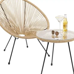 Outdoormöbel|KARE Design Sessel Acapulco Natur