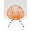 Outdoormöbel|KARE Design Sessel Acapulco Orange