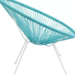 Outdoormöbel|KARE Design Sessel Acapulco Turkis