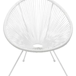 Outdoormöbel|KARE Design Sessel Acapulco Weiss