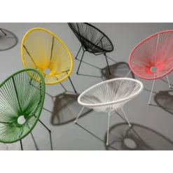 Outdoormöbel|KARE Design Sessel Acapulco Weiss