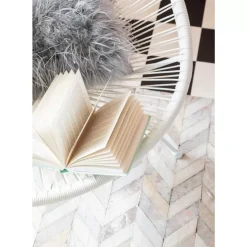 Outdoormöbel|KARE Design Sessel Acapulco Weiss