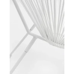 Outdoormöbel|KARE Design Sessel Acapulco Weiss