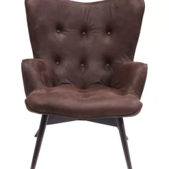 Sessel|KARE Design Sessel Angels Wings Black Brown Eco
