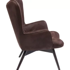 Sessel|KARE Design Sessel Angels Wings Black Brown Eco