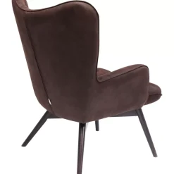 Sessel|KARE Design Sessel Angels Wings Black Brown Eco