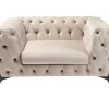 Sessel|KARE Design Sessel Bellissima Velvet Beige 120Cm