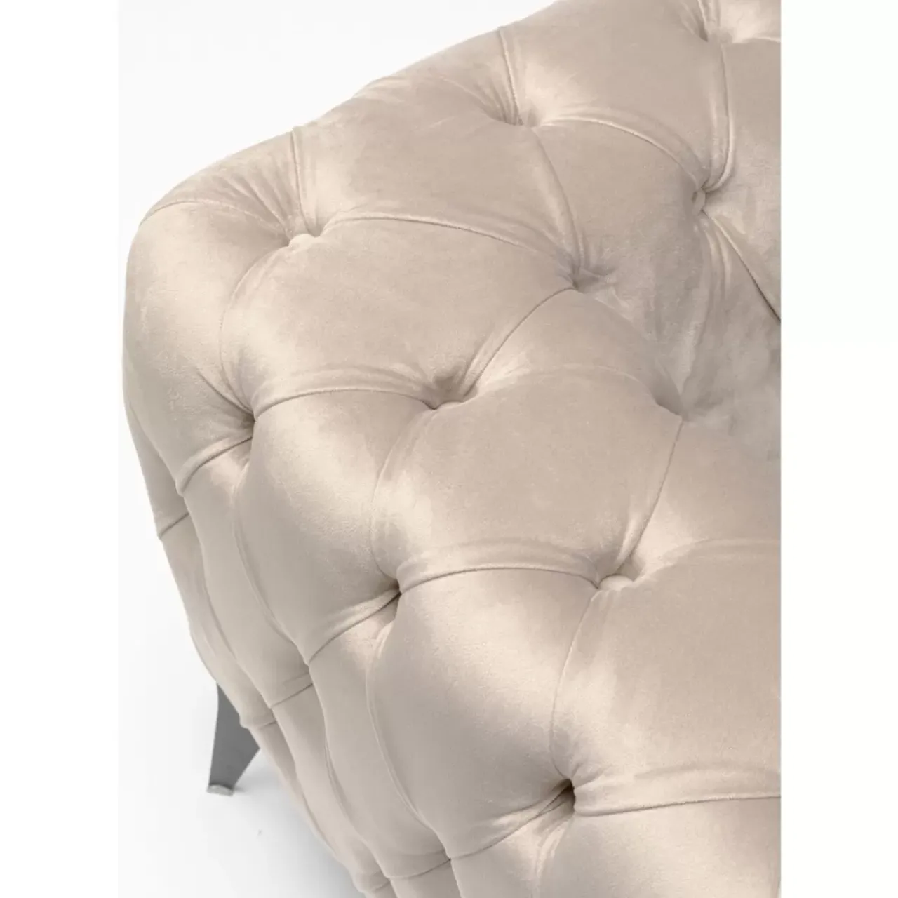 Sessel|KARE Design Sessel Bellissima Velvet Beige 120Cm