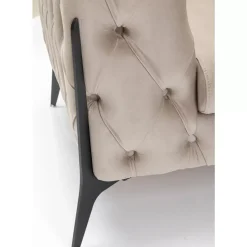 Sessel|KARE Design Sessel Bellissima Velvet Beige 120Cm