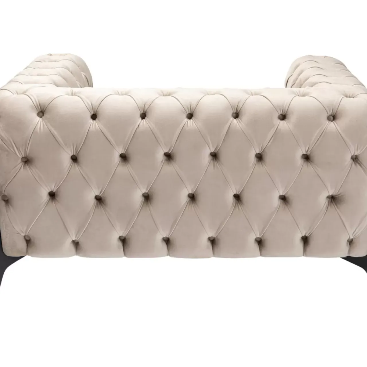 Sessel|KARE Design Sessel Bellissima Velvet Beige 120Cm