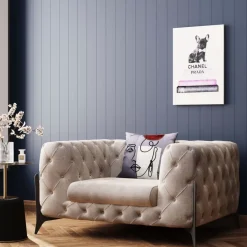 Sessel|KARE Design Sessel Bellissima Velvet Beige 120Cm