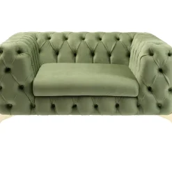 Sessel|KARE Design Sessel Bellissima Velvet Grun 120Cm