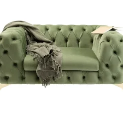 Sessel|KARE Design Sessel Bellissima Velvet Grun 120Cm