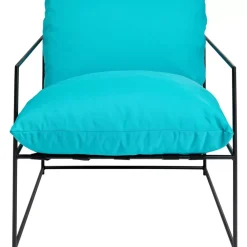 Outdoormöbel|KARE Design Sessel Cuby Garden Blau