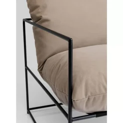 Outdoormöbel|KARE Design Sessel Cuby Garden Grau