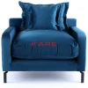 Sessel|KARE Design Sessel Lullaby Petrol